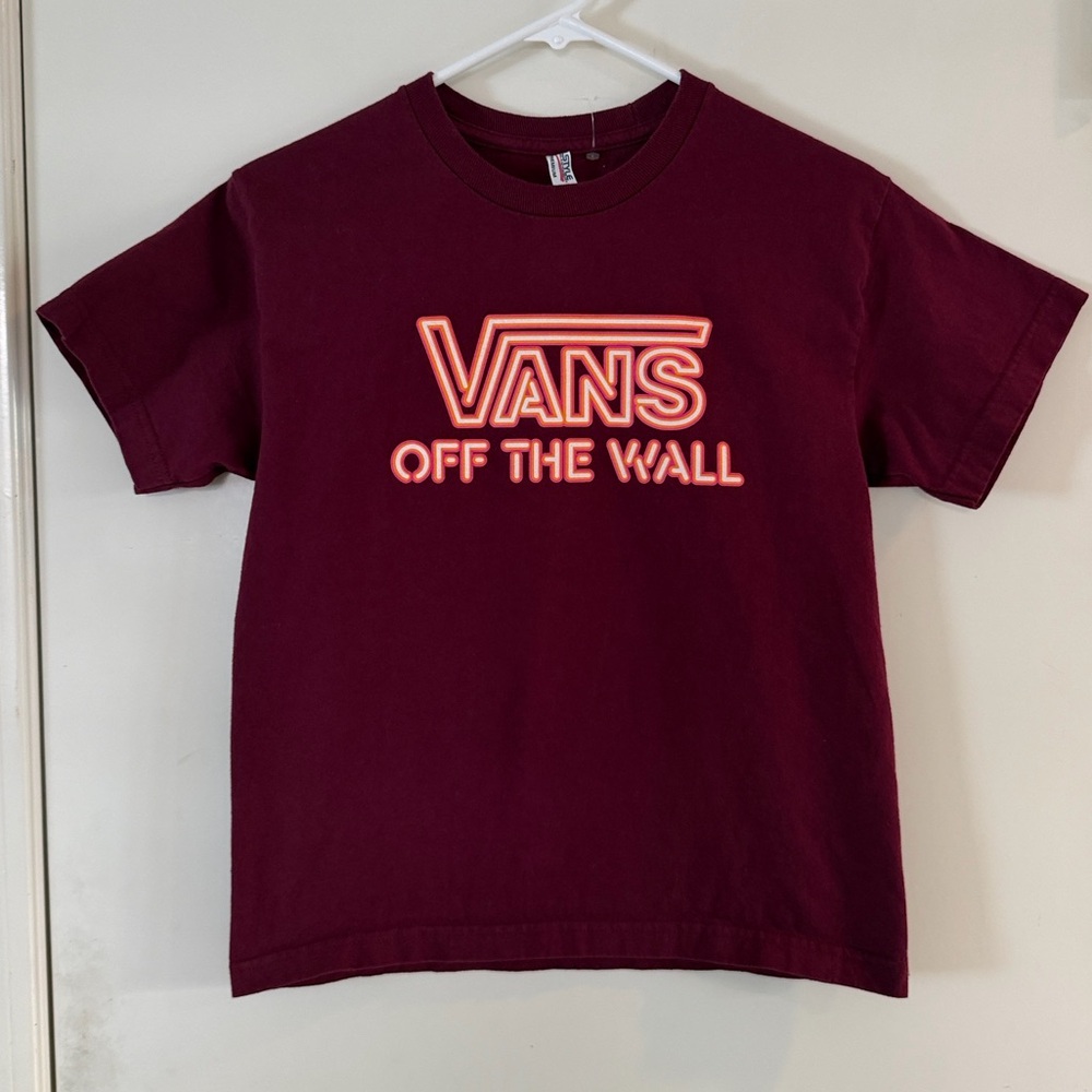Vans Boys T-Shirt Off The Wall